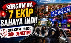 Sorgun'da 7 Ekip Sahaya İndi: Okul Çevrelerinde Şok Denetim