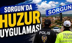 Sorgun'da Huzur Uygulaması: 158 Şahıs, 25 Araç Denetlendi