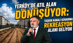 Yerköy'de Atıl Alan Dönüşüyor: Taşkın Kanalı Kenarına Rekreasyon Alanı Geliyor