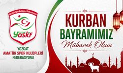 Yozgat Amatör Külüpleri Federasyonu Yönetimi Kurban Bayramı mesajı