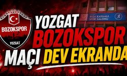 Yozgat Bozokspor Maçı Dev Ekranda