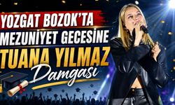 Yozgat Bozok'ta Mezuniyet Gecesine Tuana Yılmaz Damgası