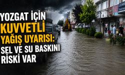 Yozgat İçin Kuvvetli Yağış Uyarısı: Sel ve Su Baskını Riski Var