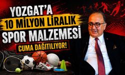 Yozgat'a 10 Milyon Liralık Spor Malzemesi: Cuma Dağıtılıyor