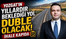Yozgat'ın Yıllardır Beklediği Yol Duble Olacak: İhale Kapıda