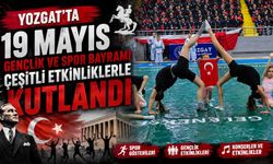 Yozgat'ta 19 Mayıs Gençlik ve Spor Bayramı çeşitli etkinliklerle kutlandı