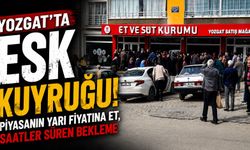 Yozgat'ta ESK Kuyruğu: Piyasanın Yarı Fiyatına Et, Saatler Süren Bekleme