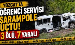 Öğrenci servisi şarampole uçtu: 3 ölü, 7 yaralı