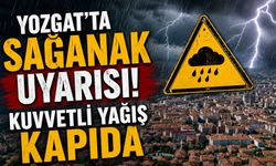 Yozgat'ta Sağanak Uyarısı: Kuvvetli Yağış Kapıda
