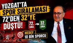 Yozgat'ta Spor Sıralaması 72'den 32'ye Düştü: Hedef 10 Bin Sporcu