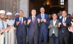 691 yıllık Sungurbey Camii yeniden ibadete açıldı