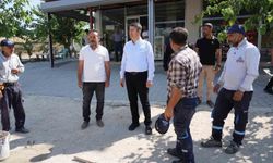 Adıyaman'da altyapısı tamamlanan yollar asfaltla buluşuyor