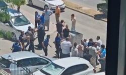 Adliye önünde yumruklu kavga