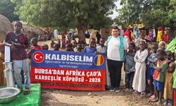 Afrikalı yetimlerin yüzü Kalbi Selim'le güldü
