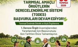 Aydın Tarım İl Müdürlüğü'nden TODES başvurusu uyarısı