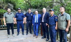 Balıkesir Valisi İsmail Ustaoğlu Kazdağı Milli Parkı Hasanboğuldu alanında incelemelerde bulundu
