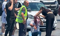 Balıkesir'de otomobil motosiklete çarptı: 1 yaralı
