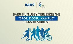 BARÜ Kutlubey Yerleşkesi'ne 'Spor Dostu Kampüs' ünvanı verildi