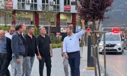 Başkan Çetinkaya tamamlanan çalışmaları inceledi