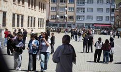 Bayburt'ta 876 öğrenci LGS heyecanı yaşadı