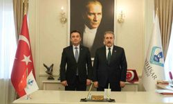 BBP Genel Başkanı Mustafa Destici'den Başkan Dökmeci'ye ziyaret
