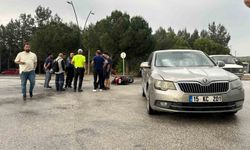 Burdur'da motosiklet ile otomobil çarpıştı: 1 yaralı