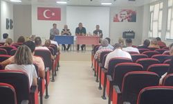 Burhaniye'de İlçe Eğitim Kurulu Müdürleri Kurulu Toplantısı yapıldı