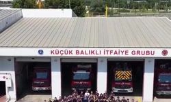 Bursa itfaiyesi'nden milli takımımıza anlamlı destek