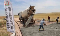 Büyükşehir, 3 ilçeyi beton yolla birbirine bağlıyor