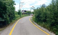 Cumayeri'nde yol çizgi çalışmaları tamamlandı