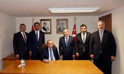 Cumhurbaşkanı Erdoğan Başkan Ali Tombaş'ı kabul etti