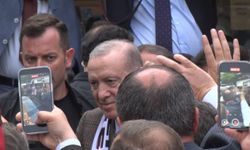 Cumhurbaşkanı Erdoğan, Edirne'de vatandaşlarla sohbet etti