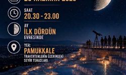 Denizli Bilim Merkezinden gökyüzü tutkunlarına özel etkinlik