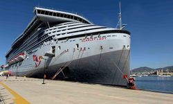 Dev yolcu gemisi yeniden Bodrum'da