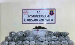 Diyarbakır'da yaklaşık 55 kilo uyuşturucu ele geçirildi