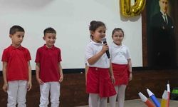 Düzce'de minik öğrencilerin 'Okuma Bayramı' coşkusu