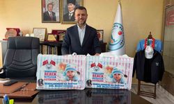 Eğil Belediyesi'nden yenidoğan bebeklere hediye