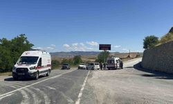 Elazığ'da trafik kazası: 2 yaralı