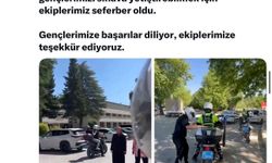 Elazığ'da YKS'ye geciken adayların imdadına polis ekipleri yetişti