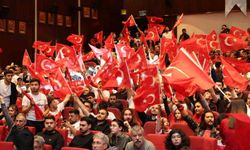 ERÜ'de milli maç heyecanı yaşandı