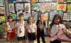 GKV Özel İlkokulu'ndan uluslararası sanat zaferi