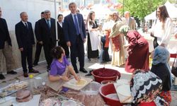 Halk Eğitim Merkezi Müdürlüğünde yıl sonu sergisi açıldı
