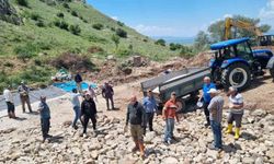 İmece usulüyle köylerinin içme suyu hattını yenilediler