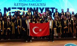 İnönü Üniversitesi İletişim Fakültesi'nde mezuniyet heyecanı