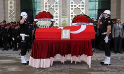 Kanser nedeniyle hayatını kaybeden polis memuru son yolculuğuna uğurlandı