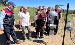 Karabük'te safran üretim alanlarında teknik inceleme yapıldı