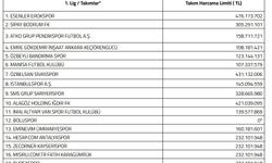 Kayserispor'a 232 milyon TL limit