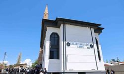 Kazanpınar cami düzenlenen törenle ibadete açıldı