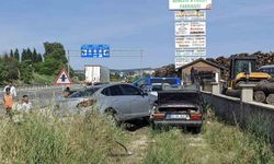 Keşan'daki trafik kazasında 2 kişi yaralandı