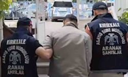 Kırıkkale'de 10 yıl hapis cezası bulunan yabancı uyruklu hükümlü yakalandı